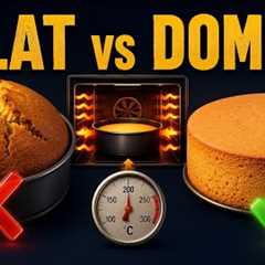 Why Your Cakes Crack in the Middle (The Oven Physics Explained)