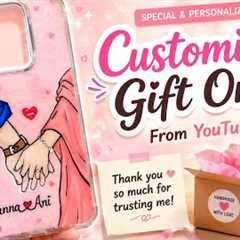 ✨ My 3rd Customized Gift Order! 💖 | Hand-Painted Couple Phone Case | Handmade Gift