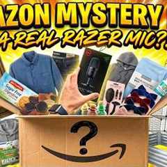 Amazon Mystery Box Unboxing: Razer Seiren V3 Mini Mic & More