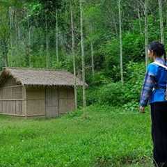After his house and land were confiscated, Han built a bamboo house in the wilderness
