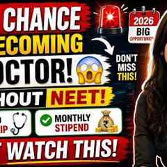 Medical Career Without NEET 2026 🔥 Best Courses After 12th PCB | Paid Internship & Stipend