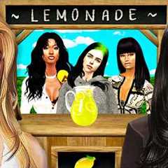 Nicki Minaj And The Lemonade Stand