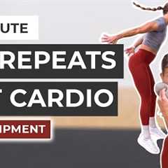 15-Minute Full Body Cardio HIIT Workout (No Repeats)