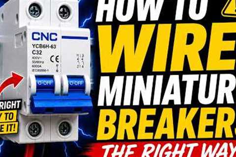 95% of DIYers Wire These Breakers Wrong! Here's the Correct Way