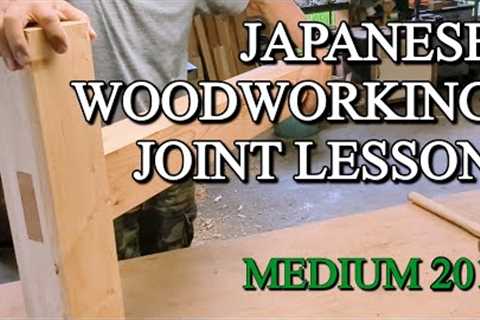 Master Craftsman’s Secret: Japanese Mortise & Tenon Joint | No Nails!