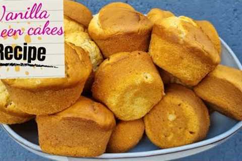 Vanilla queen cakes recipe | Baking basics