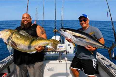 FOUR Hours UNCUT Golden Tilefish &amp; Tuna Offshore in Ocean City + Queen Snapper at Pulley Ridge