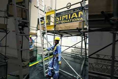 Our CISRS #scaffolder  Level 1 #training is in full swing.  #career training  #construction #cisrs