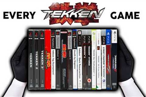 I Unboxed Every TEKKEN Game EVER