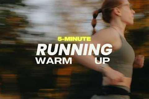 5 Min. Running Warm Up For Injury Prevention | All Standing, No Talking, No Breaks