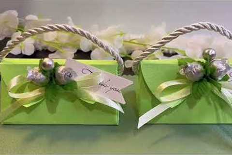 DIY Elegant Giveaways Tutorial |Handmade for Weddings &amp; Giveaways | #shorts 