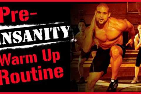 PRE Warm-UP For Insanity, P90x, Crossfit | Don't Get Injured!