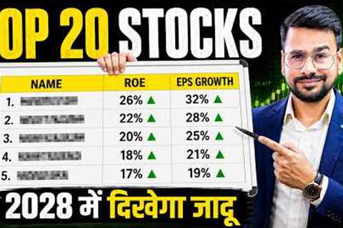 Top 20 Stocks To Buy Now | How to Invest in Stocks for Beginners | Stock Market Investment Guide