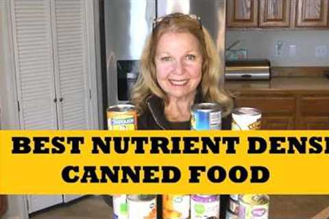 Best Nutrient Dense Canned Foods