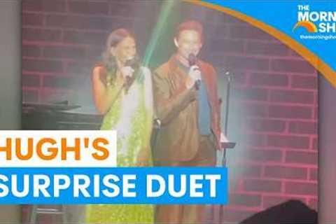 Hugh Jackman surprises with Sutton Foster duet | The Morning Show