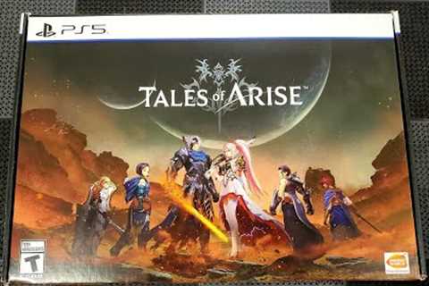 Tales of Arise Collector's Edition Unboxing - PS5 Edition