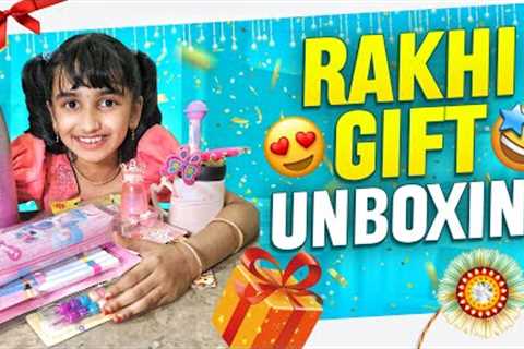 Rakhi Gift Unboxing || Surprise Gift || V5Familyshow  @v5familyshow