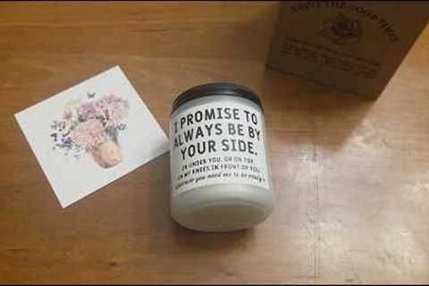Funny Anniversary Candle Gift for Your Boyfriend or Husband