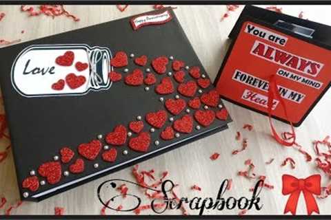 LOVE/BIRTHDAY/ANNIVERSARY SCRAPBOOK || Anniversary Gift idea