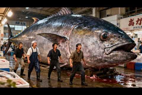 Fresh Tuna Seafood Preparation with Traditional Technique 🌊🐠