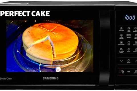 How to bake Cake in Samsung Microwave Convection Oven in Hindi | Make Perfect Cake in Oven |