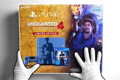 The Ultimate UNCHARTED 4 Unboxing (PS4 Console, Collector's Edition, Press kit)