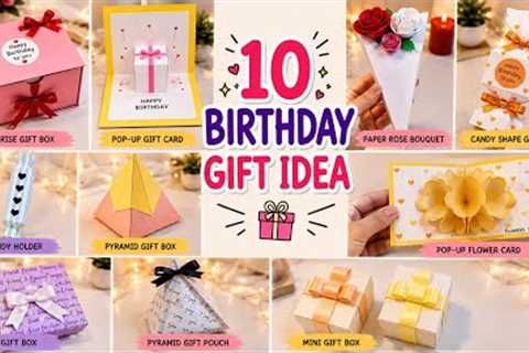 🎁 10 Easy Birthday Gift Ideas You Can Make at Home! 🎂✨