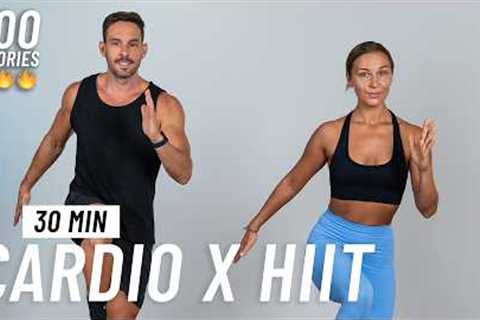 30 MIN CARDIO HIIT Workout - Full Body, No Equipment, No Repeats