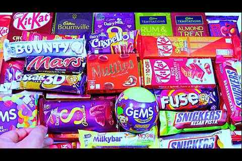 Food Theory:Lots of candies,Luxury Delicious chocolate unboxing,ASMR