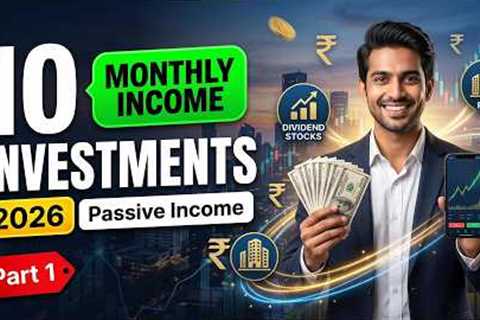 10 Investments That Generate Monthly Income (2026) | Build Passive Income Every Month - Part 1
