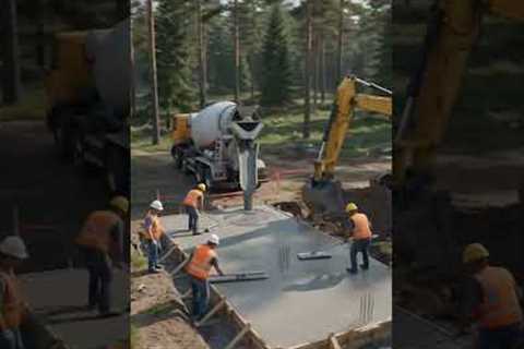 From Empty Land to DREAM CABIN 🏡🌲 | Incredible House Construction Timelapse