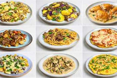 10 Quick & Easy Dinners I Make Every Single Week!