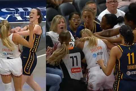 3 EJECTED after fight as Sophie Cunningham stands up for Caitlin Clark