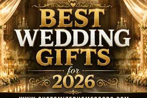 Best Wedding Gifts for 2026 | Personalized, Custom &amp; Handcrafted Wedding Gifts