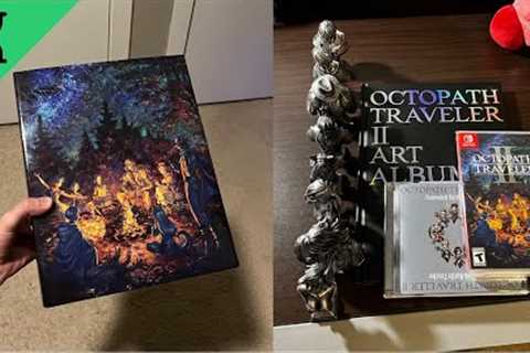 Octopath Traveler II Collector's Edition Unboxing &amp; Impressions