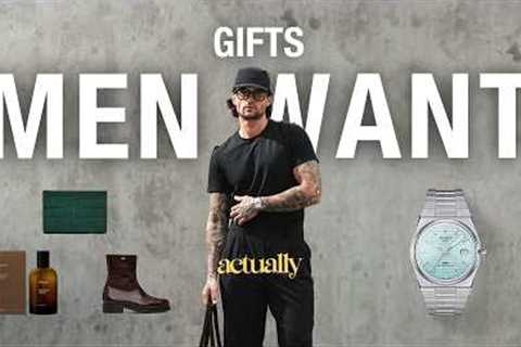 Mens Holiday Gift Guide - Gifts Men Actually Want