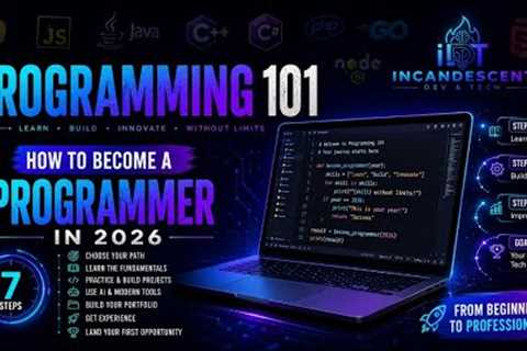 PROGRAMMING 101 FOR BEGINNERS | Your Complete Guide to Programming in 2026