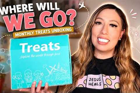 Where Will We Go This Month? 🌎 Treats International Snack Box Unboxing!