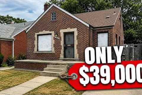 Inside Detroit’s CHEAPEST Houses… Are Any Worth Buying