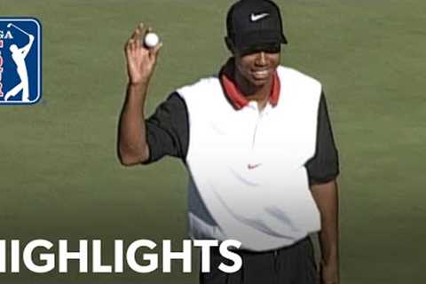 Tiger Woods’ 1st PGA TOUR win | Extended Highlights | Shriners 1996