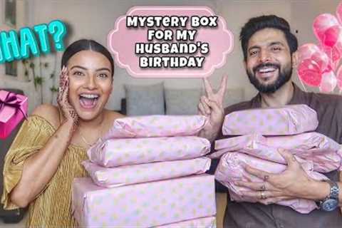 I Made My Husband A MYSTERY BOX For His Birthday 🎂 All Affordable GIFTING IDEAS