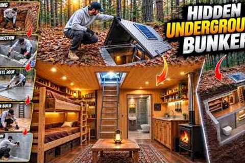 Building a Secret Underground Bunker Completely From Scratch