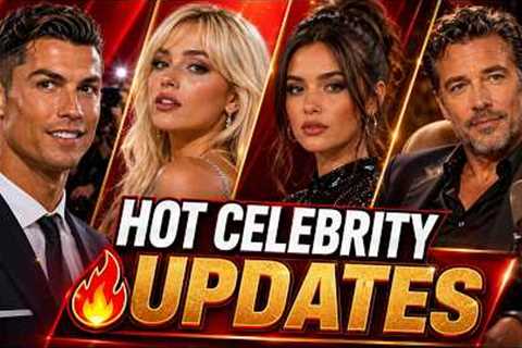 HOT Celebrity Updates: Cristiano Ronaldo Married, Taylor Swift, Ariana Grande Split, Brad Pitt
