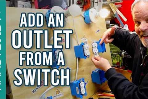 How to add an Outlet from a Switch
