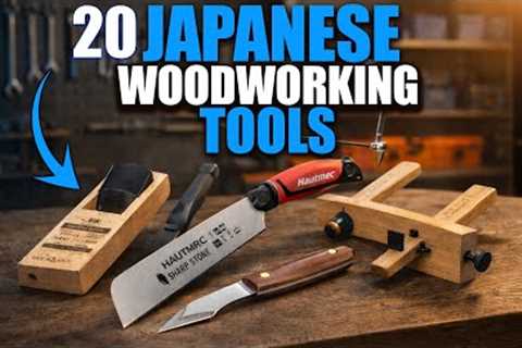 20 Japanese Tools for Woodworking You’ll Want Instantly