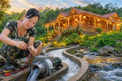 From Empty Land to a $50,000 Off-Grid Home—Built by a Female Veteran in 50 Days/ Part 2