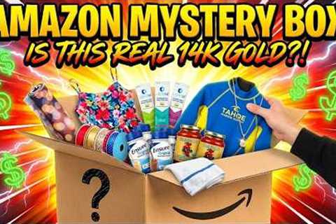 Amazon Mystery Box Unboxing: 14k Gold, Wetsuits & Pizza Sauce