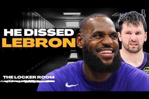 🚨BREAKING: LUKA DONCIC THROWS SHADE AT LEBRON JAMES...