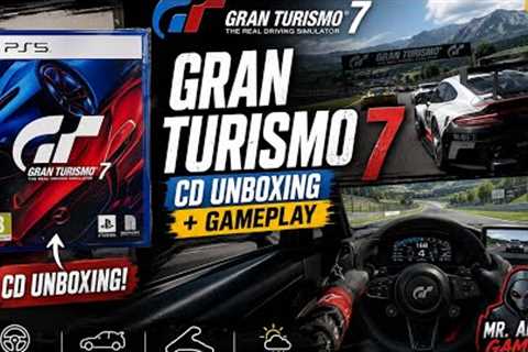     🏎️ Gran Turismo 7 PS5 CD Unboxing + 4K Gameplay | Mr. Alien Gaming