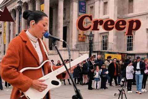 NEVER SEEN anything like it! Is that a GUITAR? And her VOICE? MIND-BLOWING!